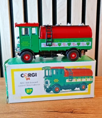  CORGI Classics BP AEC 508 Forward Control 5 Ton Cab over Tanker Truck Mint New - Image 1 of 4