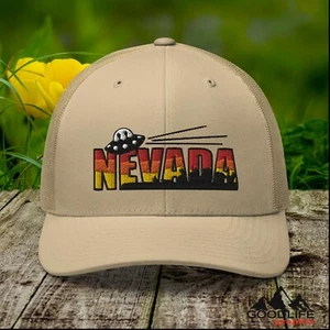 Alien UFO Nevada Area 51 Trucker Hat for Men Women - Picture 1 of 31