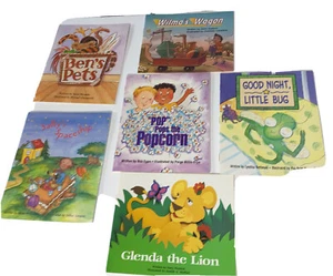 Lot Six (6)Paperback Leap Ahead Readers Children’s Books Various Authors Level 1 - Picture 1 of 10