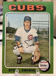 1975 Topps Baseball #63 Steve Swisher Chicago Cubs NM - Picture 1 of 2