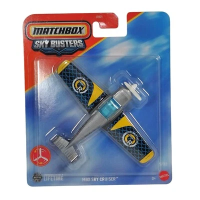 MBX Sky Cruiser Ocean Research Matchbox Sky Busters Diecast Airplane Model 2024 - Image 1 of 4