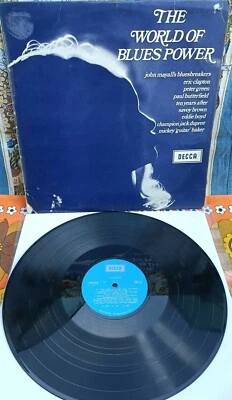 'The World of Blues Power' EX Decca 1969 vinyl Bluesbreakers E Clapton P Green! - Изображение 1 из 4