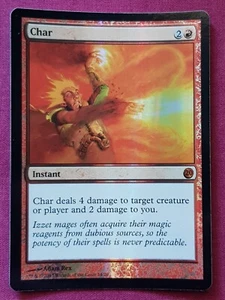 Magic The Gathering FROM THE VAULT TWENTY FOIL CHAR red card MTG FTV - Picture 1 of 2