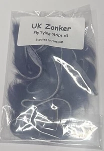 Zonker - Fly tying material natural Strips for trout flies | Purple - Picture 1 of 1