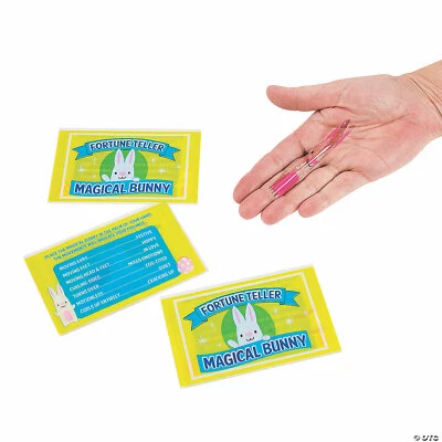 MAGIC MONKEY FORTUNE TELLER Cuter than Fortune Teller Fish - 12 pcs Fortune Teller Bunnys - Just for Kids?