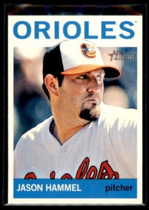 2013 Topps Heritage  Jason Hammel  #161 Baltimore Orioles