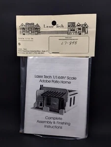 Laser Tech Dollhouse Miniature 1:144 Scale KIT Adobe Patio Home LT-848 NIP - Picture 1 of 1
