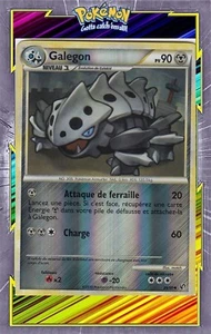 🌈Galegon Reverse - HS04:Indomptable - 29/90 - Carte Pokemon Française - Picture 1 of 1