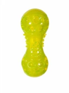 Chase 'n Chomp Durable TRP Squeaking Dumbbell Dog Toy, Small - Picture 1 of 1