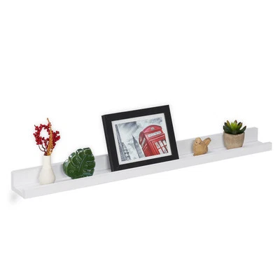 Bilderleiste Hängeregal Wandregal Bücherregal 5 kg MDF 80 cm Fotoleiste - Bild 1 von 4