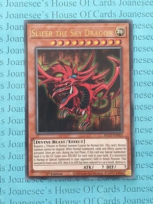 Slifer the Sky Dragon KICO-EN063 Ultra Rare Yu-Gi-Oh Card 1st Edition New b - Image 1 of 3