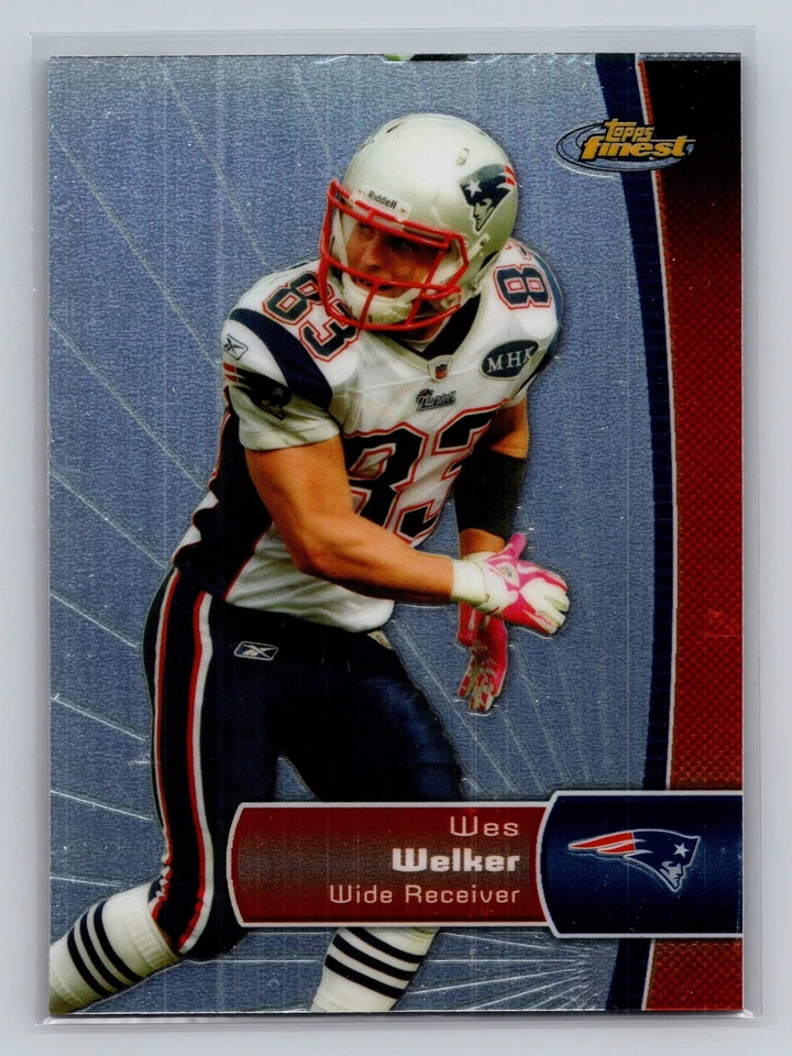 Wes Welker 2012 Finest #26 New England Patriots - Image 1 of 2