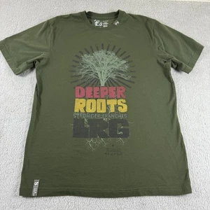 LRG Lifted Research Group Shirt Mens Large Green Skateboard Streetwear Roots - Picture 1 of 4