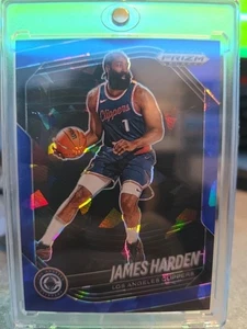 2024/25 Black Prizm Blue Ice Prizm James Harden /125 - Bild 1 von 2