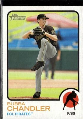 2022 Topps Heritage Minor League #69 Bubba Chandler - Image 1 of 2