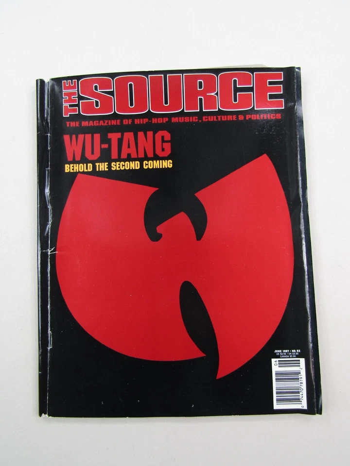The Source Magazine June 1997 No. 93 Wu-Tang Behold the Second Coming Hip-Hop - Image 1 of 4