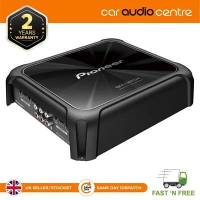 Pioneer GM-D8704 4 Channel Class-D Bridgeable Car Amplifier 1200W