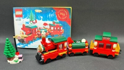 LEGO Holiday Christmas Train Edición Limitada 2015 Completo con Juego Manual #40138 Foto 1 de 4