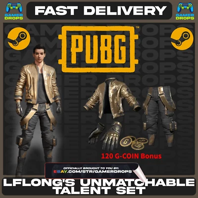 JUEGO DE TALENTO INIGUALABLE PUBG LFLONGS - Vapor - PIEL - ROPA - CAMISA - ZAPATOS Foto 1 de 2