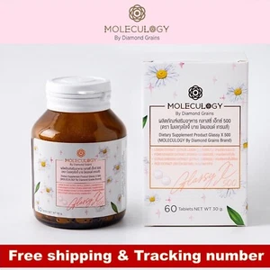 Moleculogy by Diamond Grains Glassy X 500 Dietary Supplement Bright Skin 60Caps - Picture 1 of 14