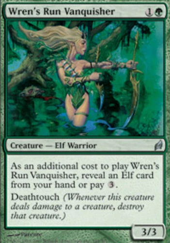 Wren's Run Vanquisher ~ Heavily Played Lorwyn MTG Magic UltimateMTG Green Card - Image 1 of 1