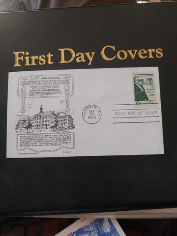 1969 FDC Dartmouth College Daniel Webster Stamp The Aristocrats Cover