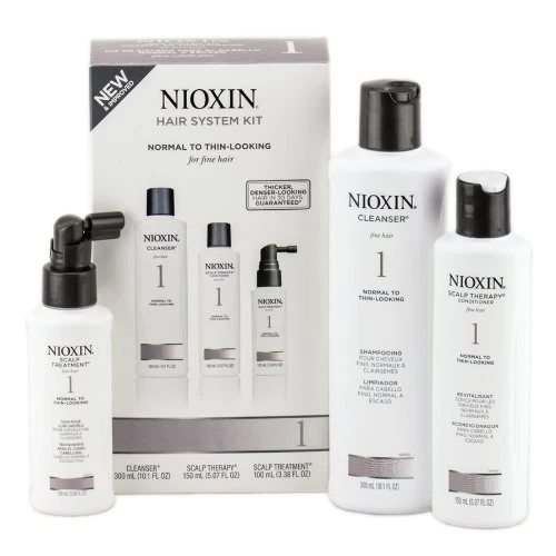 Nioxin System Start Kit 1 limpiador, terapia del cuero cabelludo, tratamiento (10+5+3 oz) venta Foto 1 de 1