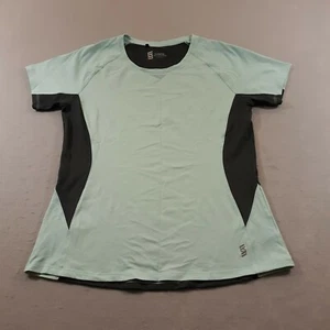 Second Skin Shirt Activewear Sport Gym Tee Womens Size Large Seafoam - Picture 1 of 12