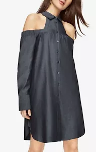 NUEVO BCBGMAXAZRIA RAWAN CAMISA DE HOMBRO FRÍO WWR65L28/M942A TALLA M - Imagen 1 de 5
