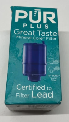 PUR PLUS Mineral Core Faucet Mount Water Filter Replacement 1-Filter RF-9999. - Image 1 of 4