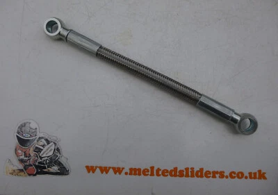 Suzuki GSXR 600 750 SRAD Brand New Braided Main Oil Gallery Feed Pipe Hose - Image 1 of 4