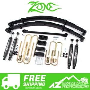 Zone Offroad 4" Suspension Lift Kit fits 00-04 Ford F250 F350 Super Duty 4WD F1N - Picture 1 of 2
