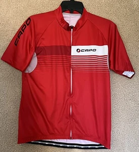 Capo Cycling Jersey Men's Size XL Bike Shirt Full Zip - Picture 1 of 8