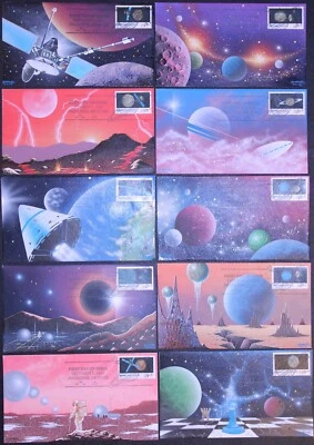 #2568-77 Space Exploration Beller FDC Set (34919912568-77001) - Image 1 of 4