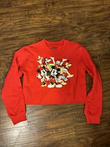 Sudadera corta verde para mujer Disney Mickey and Friends mediana - Imagen 1 de 6