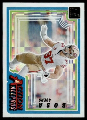 2023 Donruss Action All-Pros Nick Bosa San Francisco 49ers #AAP-7 - Image 1 of 2