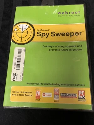 Webroot Spy Sweeper (Windows 98 SE, 2000, Me, XP Minimum Requirements) - Image 1 of 4