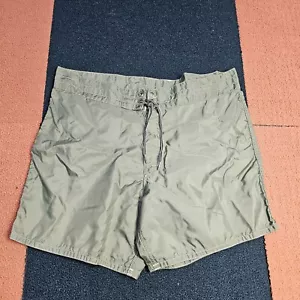 Birdwell Beach Britches Swim Trunks Men's 37 Green Birdie Logo Board Shorts V0a - Picture 1 of 10