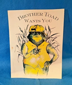 Brother Toad Wants You 8x11 Print - Imagen 1 de 6