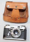 Vintage Graflex Graphic 35 Film Camera w/ Case & 50mm Lens