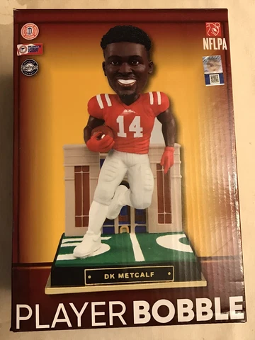 DK Metcalf Limited Edition Ole Miss Bobblehead Cover