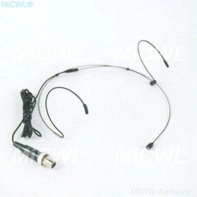 Black Head Headset Microphone for MiPro ACT series Wireless System MiCWL B40 - Image 1 of 4