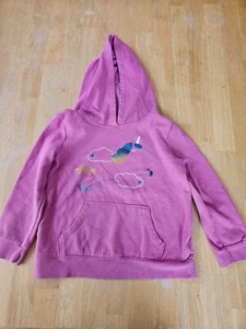 Cat & Jack Girls Hoodie Pink w/Unicorn Size S (6/6X), Cute! - Picture 1 of 7