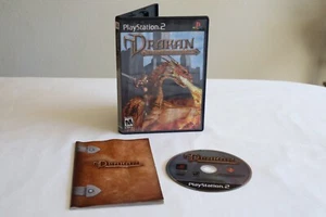 Drakan: The Ancients' Gates (Sony PS2) Black Label Artwork Waterdamaged Tested - Picture 1 of 13
