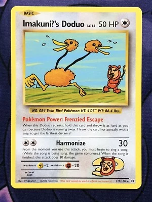 Imakuni?'s Doduo 112/108 XY Evolutions Secret Rare Pokemon Card NM MINT - Image 1 of 4