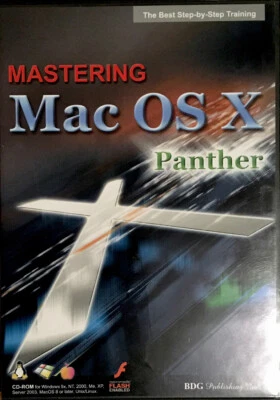 Mastering Mac OS X Panther CD-ROM step-by-step training lessons NEW BDG new - Image 1 of 2