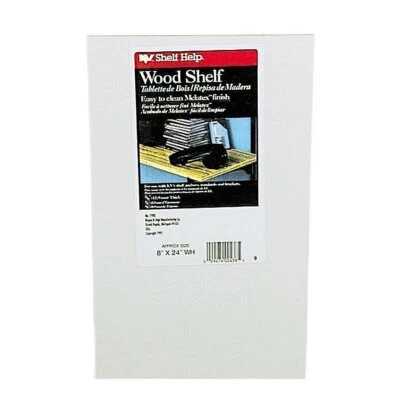 Knape & Vogt 8X24 White Shelf