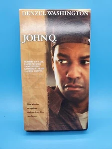John Q. (VHS, 2002) Movie Starring Denzel Washington - Picture 1 of 3