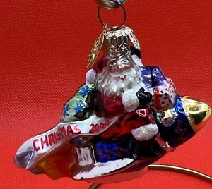 Christopher Radko Little Gem "Millennium Blast Off" Ornament | 00-519-0 - Picture 1 of 4