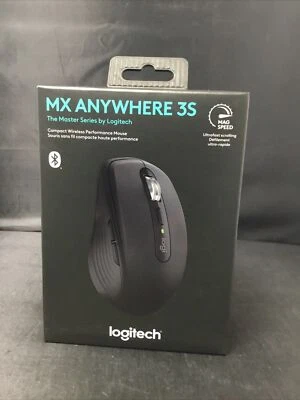 Authentic Logitech MX Anywhere 3S BLACK (910-006928) BRAND NEW - Image 1 of 2